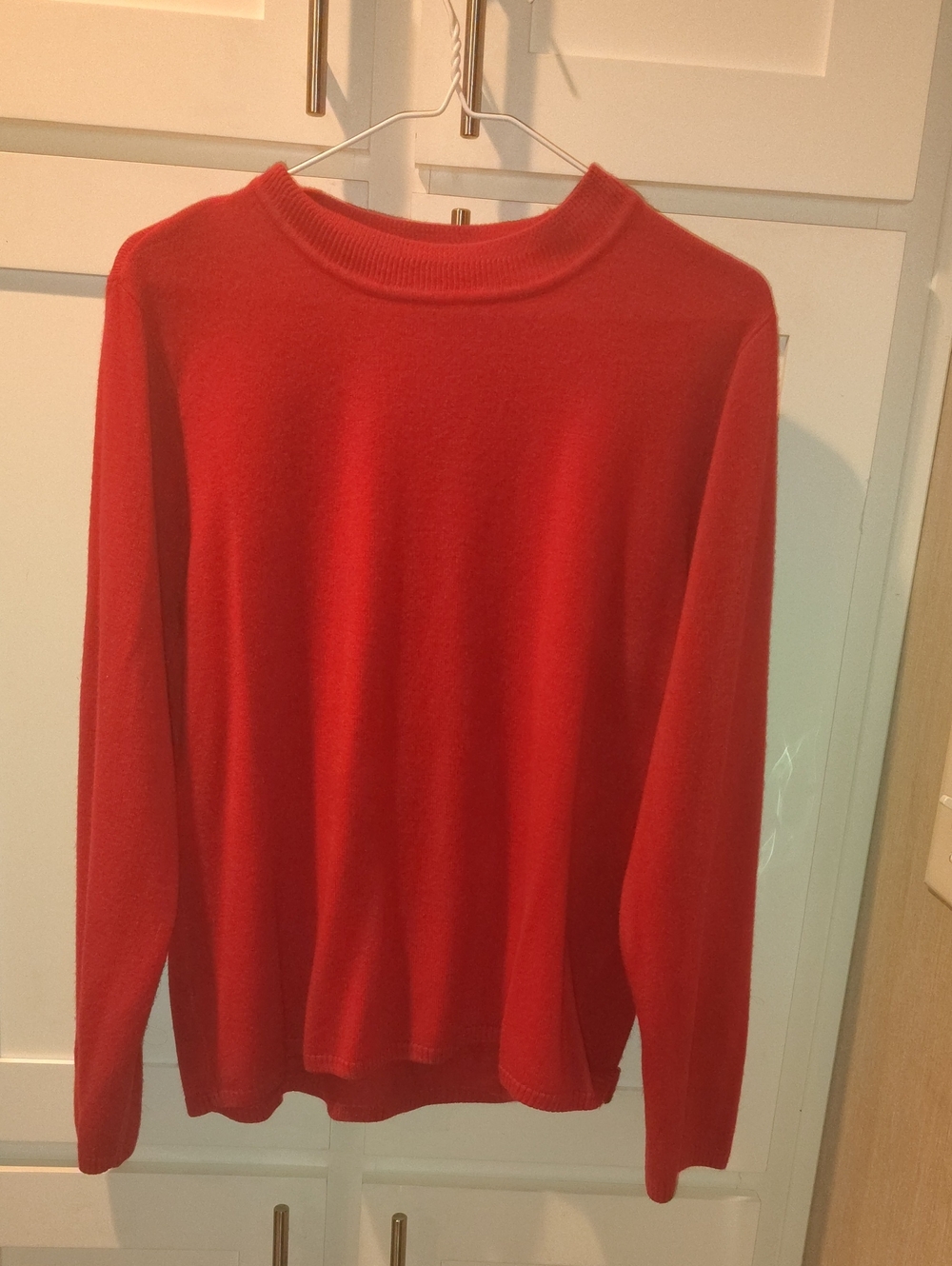 Kim Rogers Women's Red Crewneck Sweater